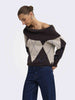 only-alivia-maglia-da-donna-caffe