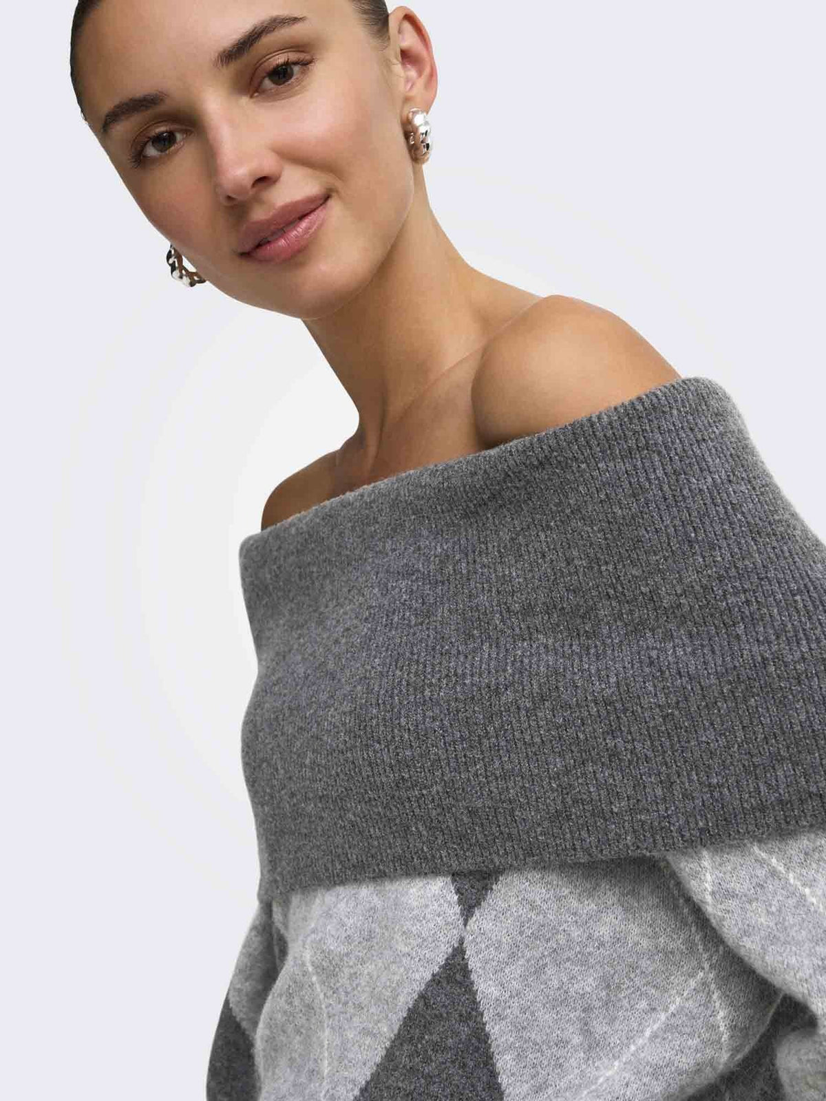 Only alivia maglia da donna antracite