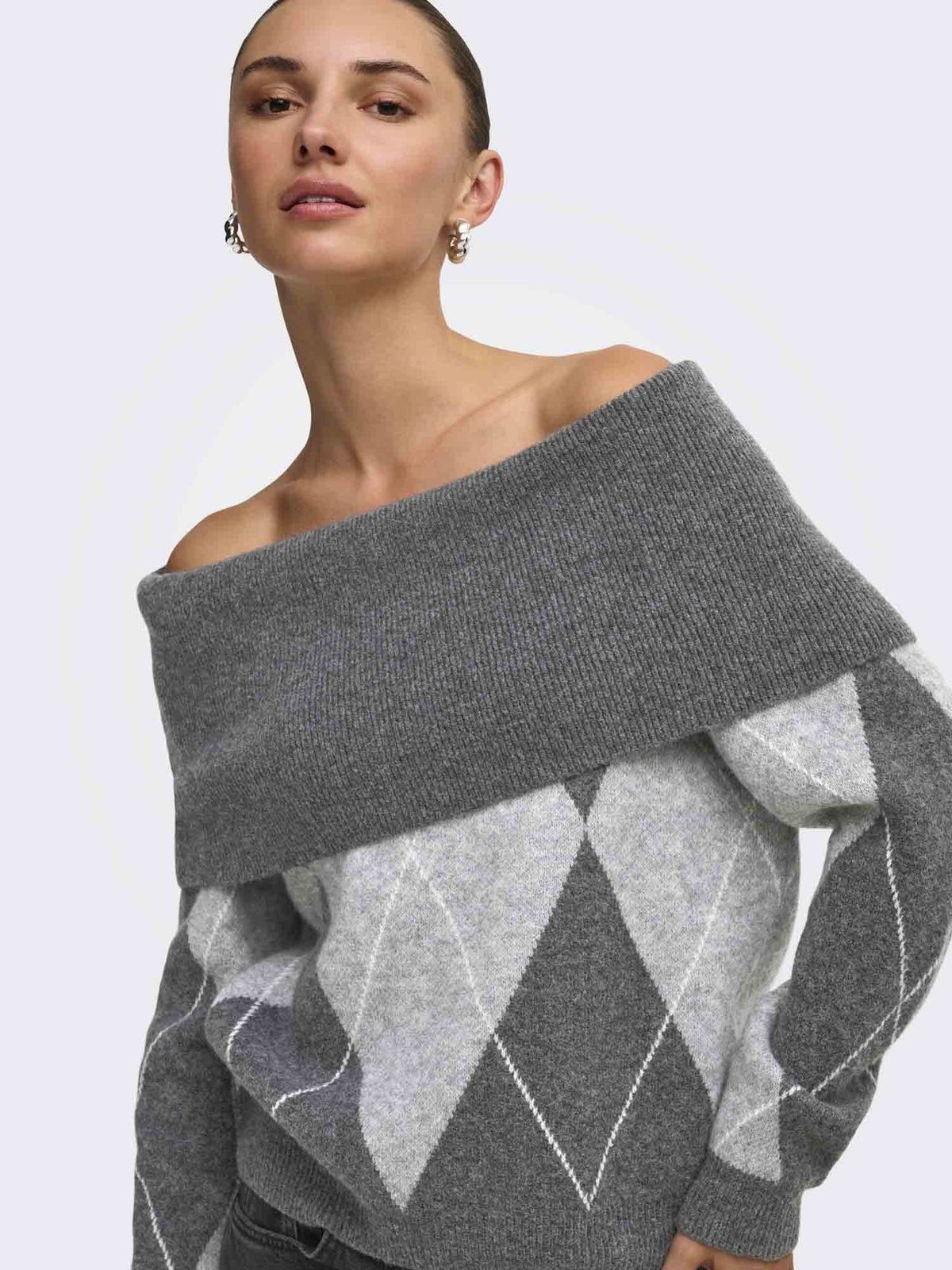 Only alivia maglia da donna antracite