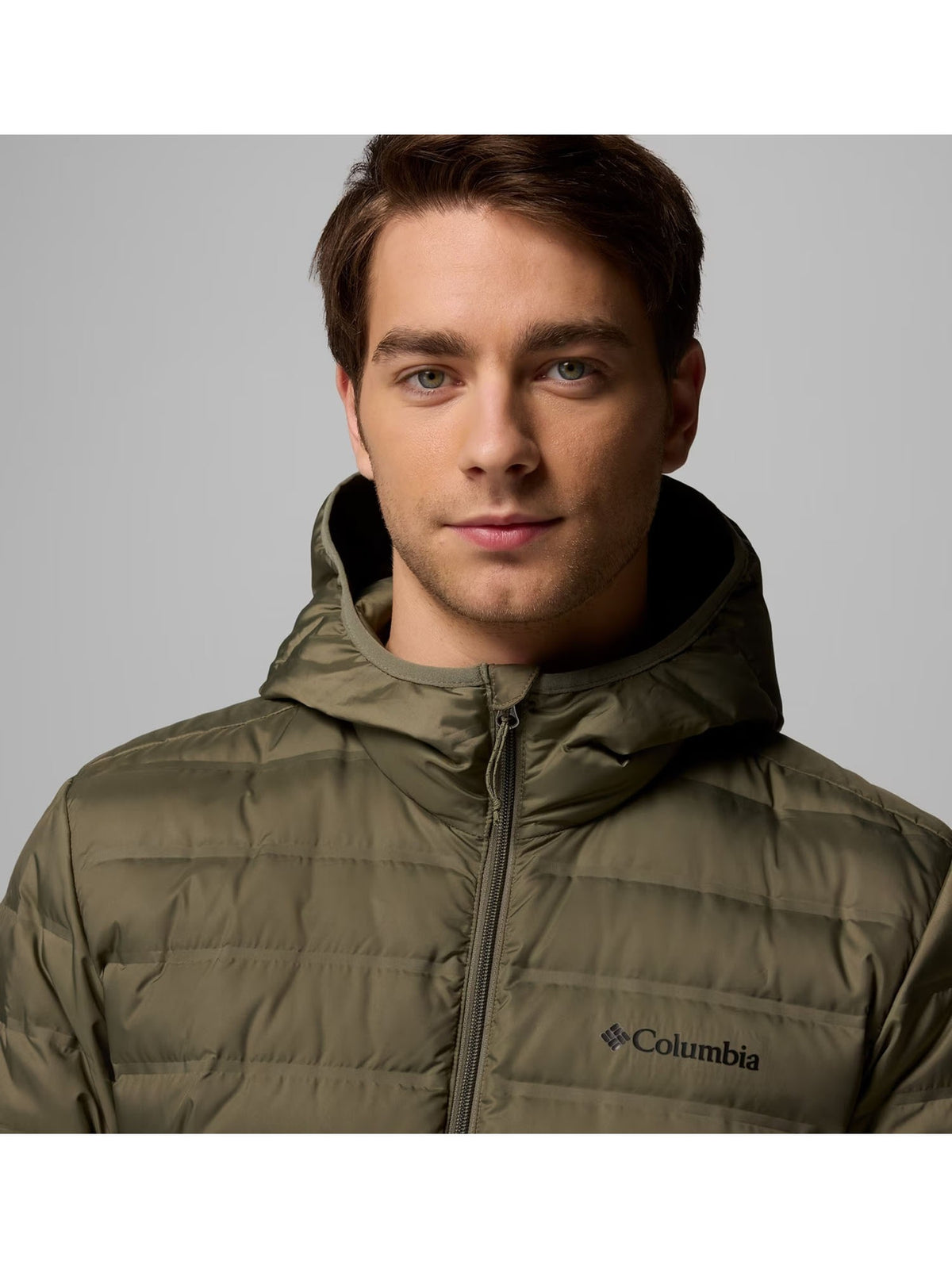 Columbia lake 22 giubbino da uomo verde militare