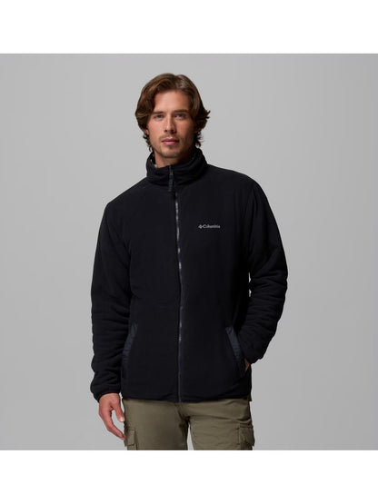 Columbia winter pass pile da uomo nero