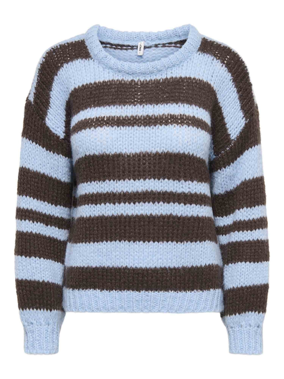 Only nordic maglia da donna celeste
