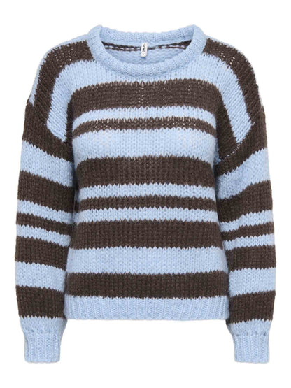 Only nordic maglia da donna celeste