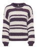 only-nordic-maglia-da-donna-viola-bianco