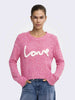 only-milla-maglia-da-donna-fuxia