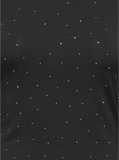 Only zita t-shirt da donna nero