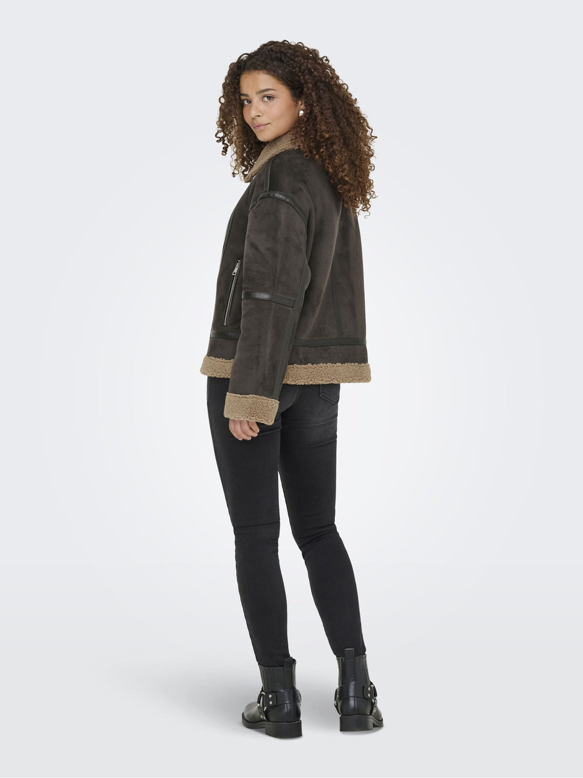 Only kendra giubbino da donna cioccolato