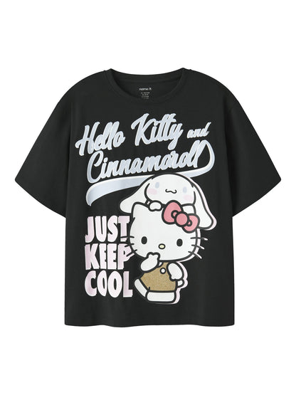Name it jynel hellok t-shirt da bambino/a nero
