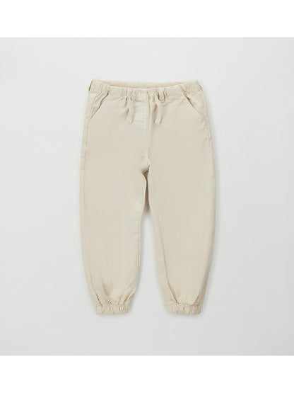 Ido pantalone pantaloni da bambino/a beige