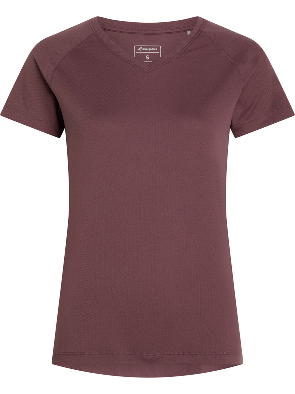 Energetics natalja t-shirt mm running w da donna bordeaux
