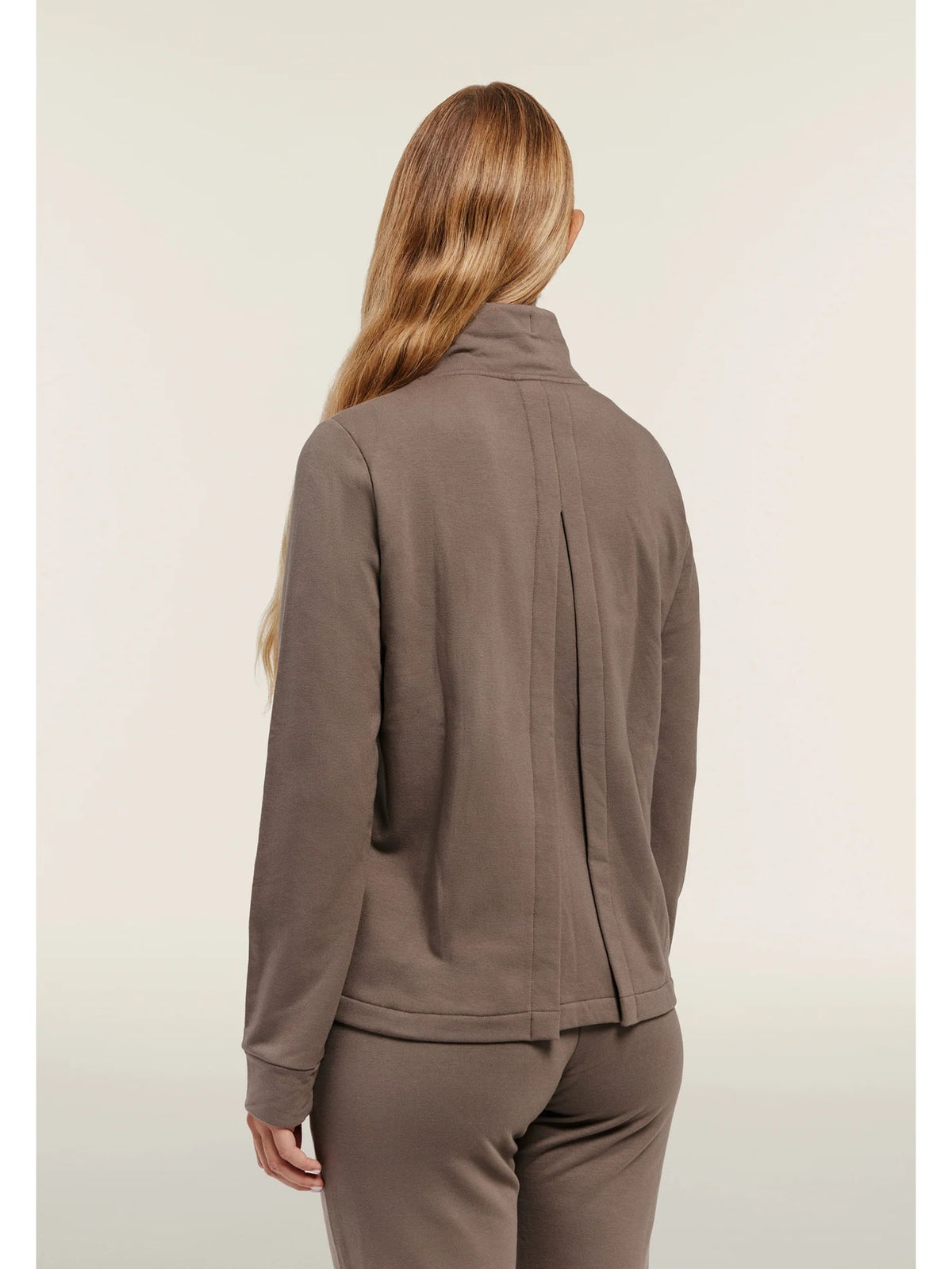 Freddy college luxe felpa da donna marrone