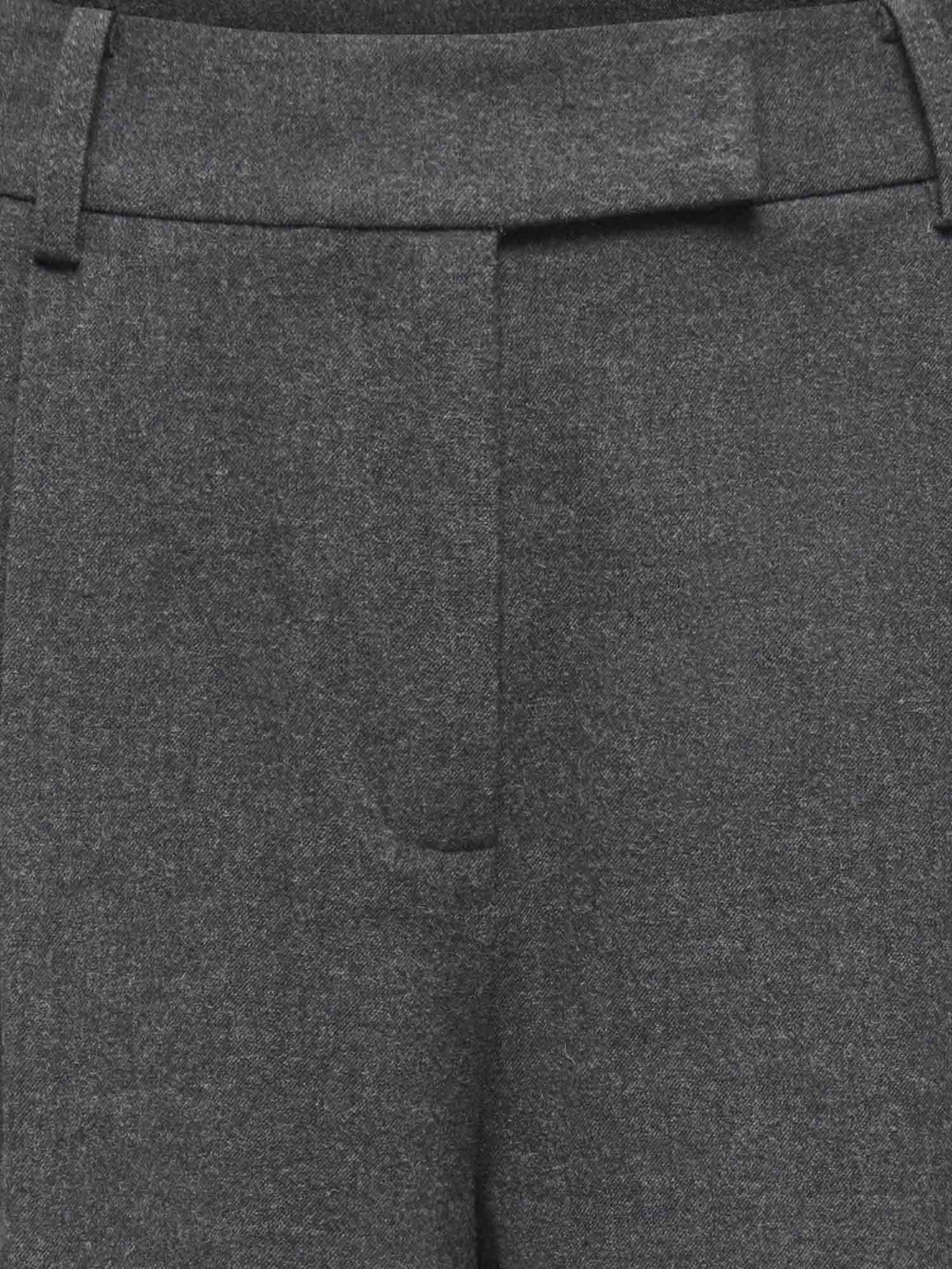 Only deluxe pantalone da donna grigio