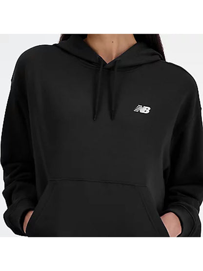 New balance felpa fl da donna nero