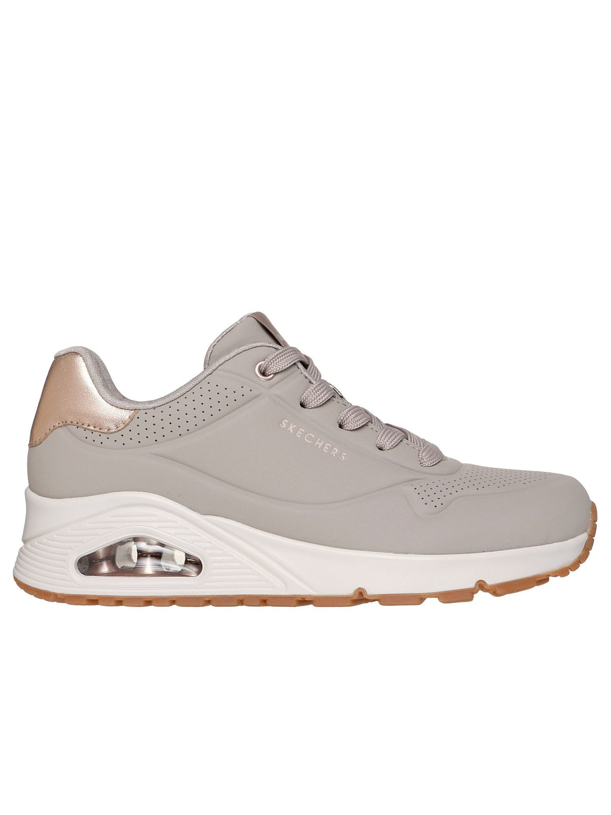 Skechers uno golden sneakers da donna taupe