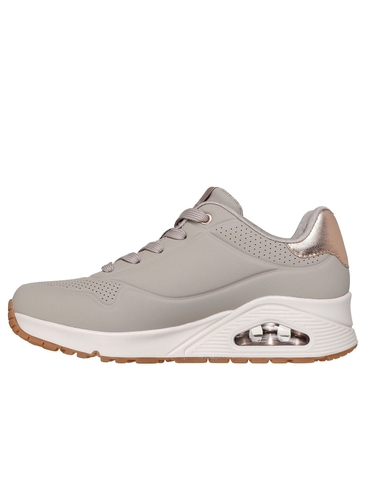 Skechers uno golden sneakers da donna taupe