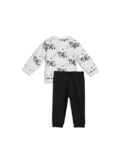 Puma b.tuta infant tuta da bambino/a bianco-nero