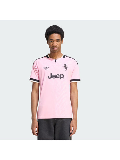 Adidas juve away t-shirt mm calcio da uomo rosa