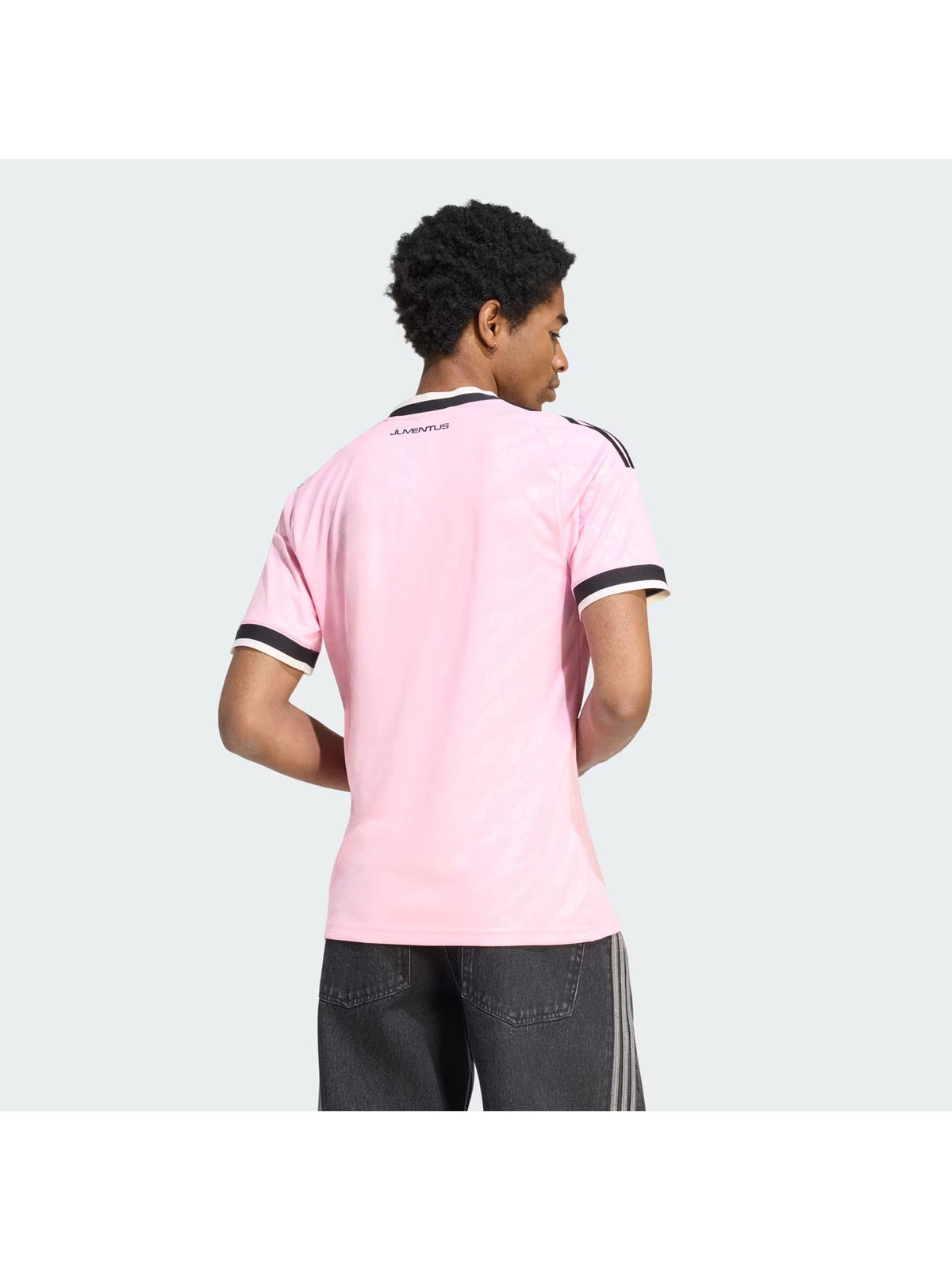 Adidas juve away t-shirt mm calcio da uomo rosa
