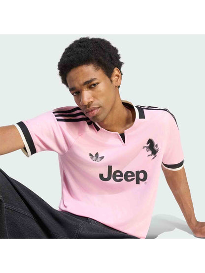 Adidas juve away t-shirt mm calcio da uomo rosa