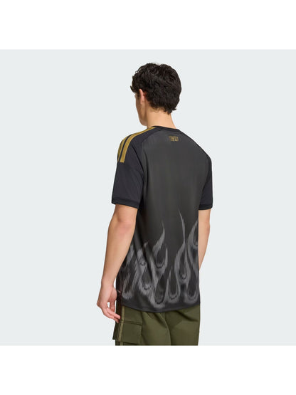 Adidas juve 3 t-shirt mm calcio da uomo nero