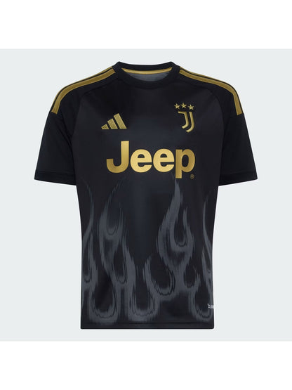 Adidas juve 3 t-shirt mm calcio da bambino/a nero