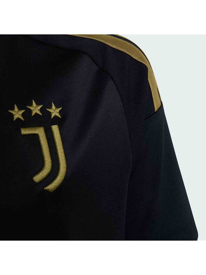 Adidas juve 3 t-shirt mm calcio da bambino/a nero