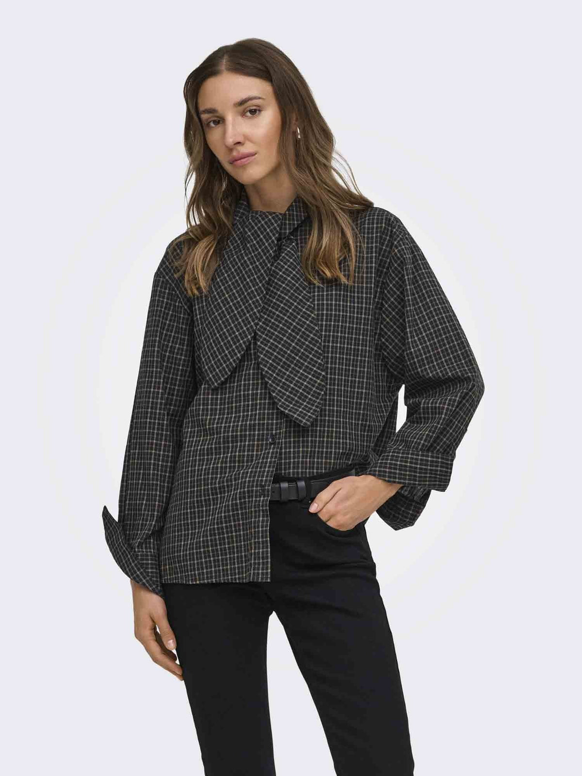 Jdy vilda camicia da donna nero