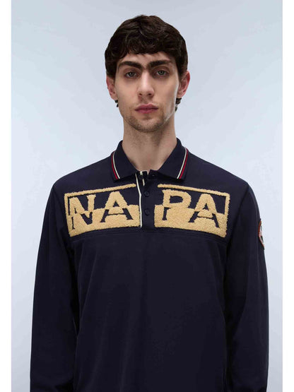 Napapijri e-archive polo da uomo blu