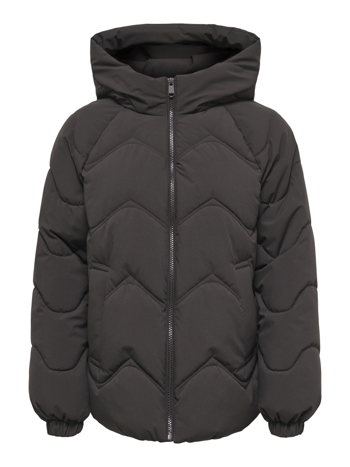 Jdy power puffer giubbino da donna cioccolato