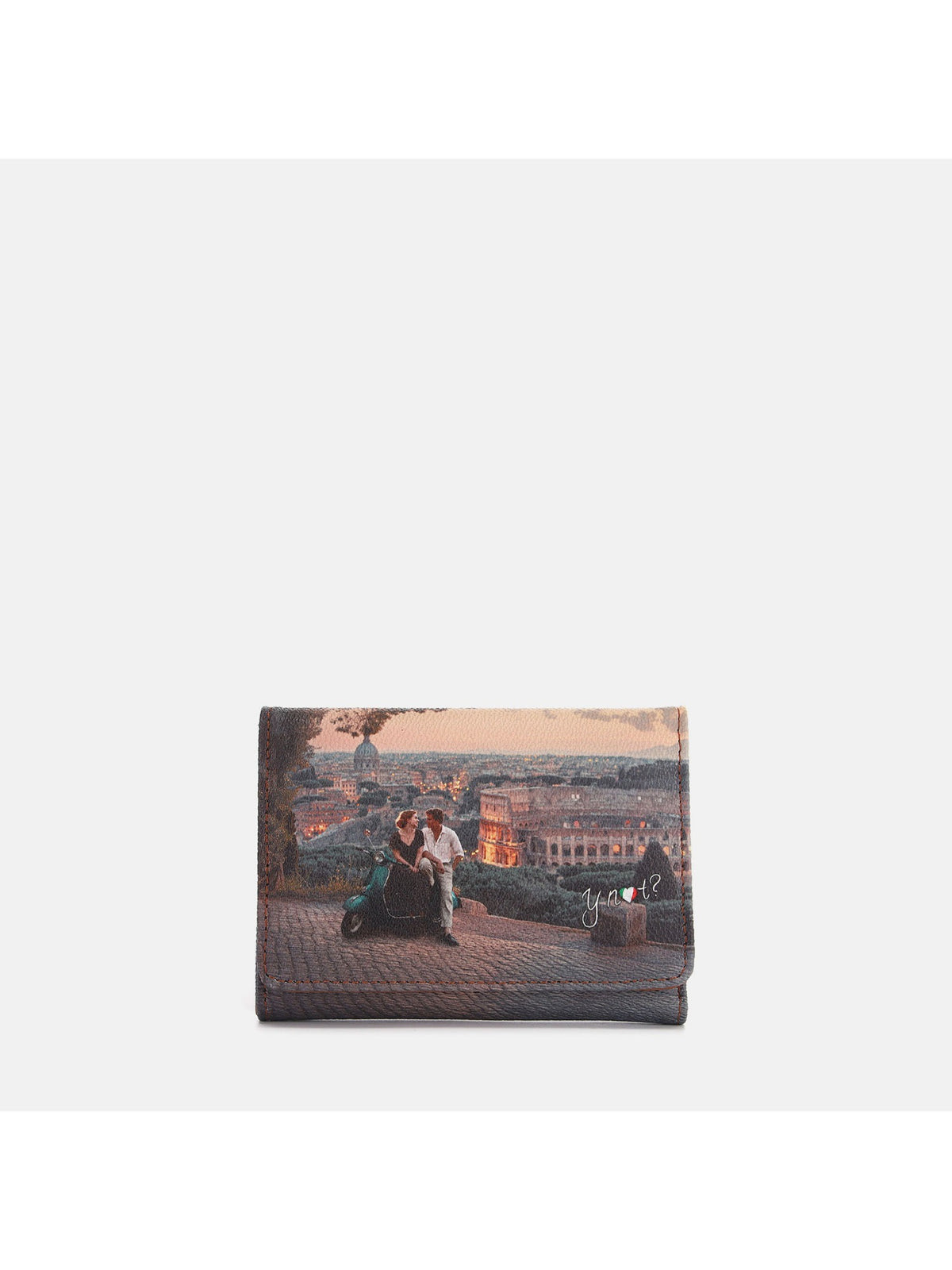 Y-not wallet portafogli da donna taupe
