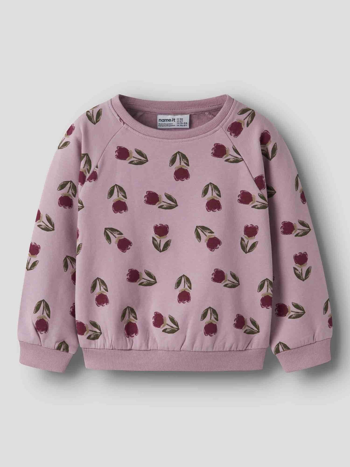 Name it okla felpa da bambino/a rosa antico