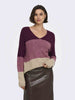 jdy-elanora-maglia-da-donna-bordeaux
