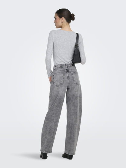 Jdy bailey jeans da donna grigio