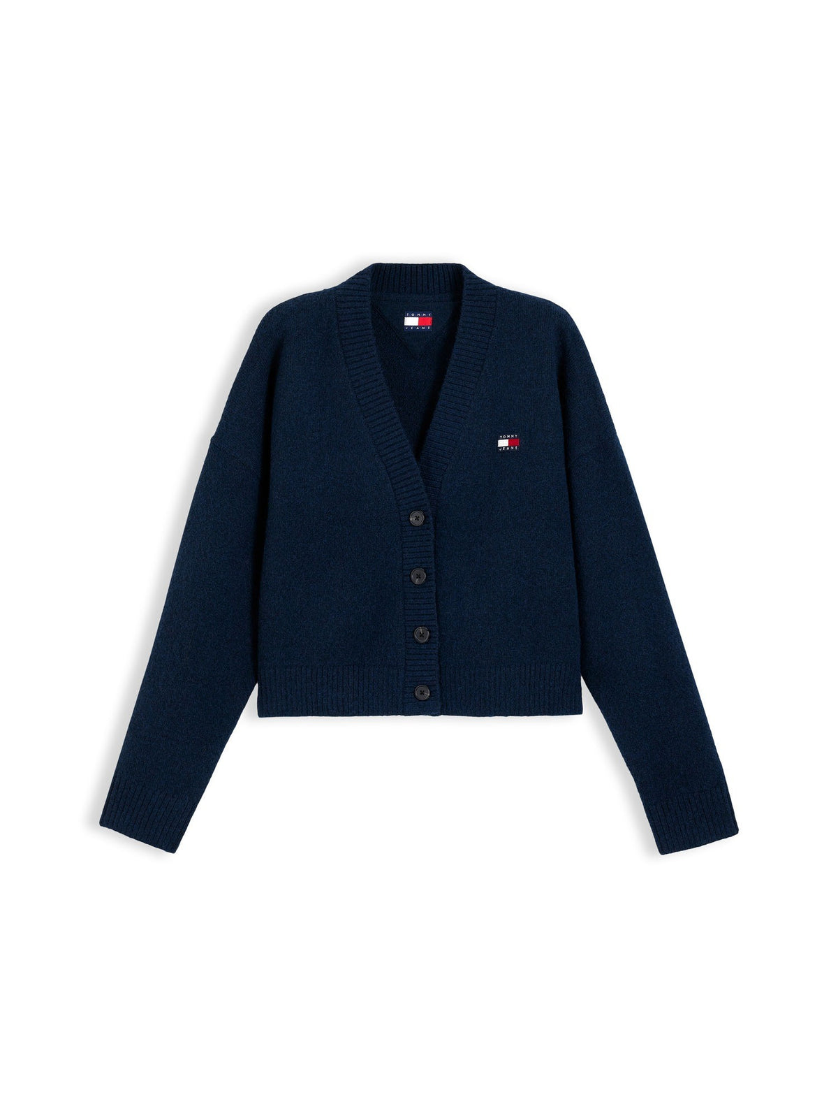 Tommy jeans fluffy maglia da donna blu