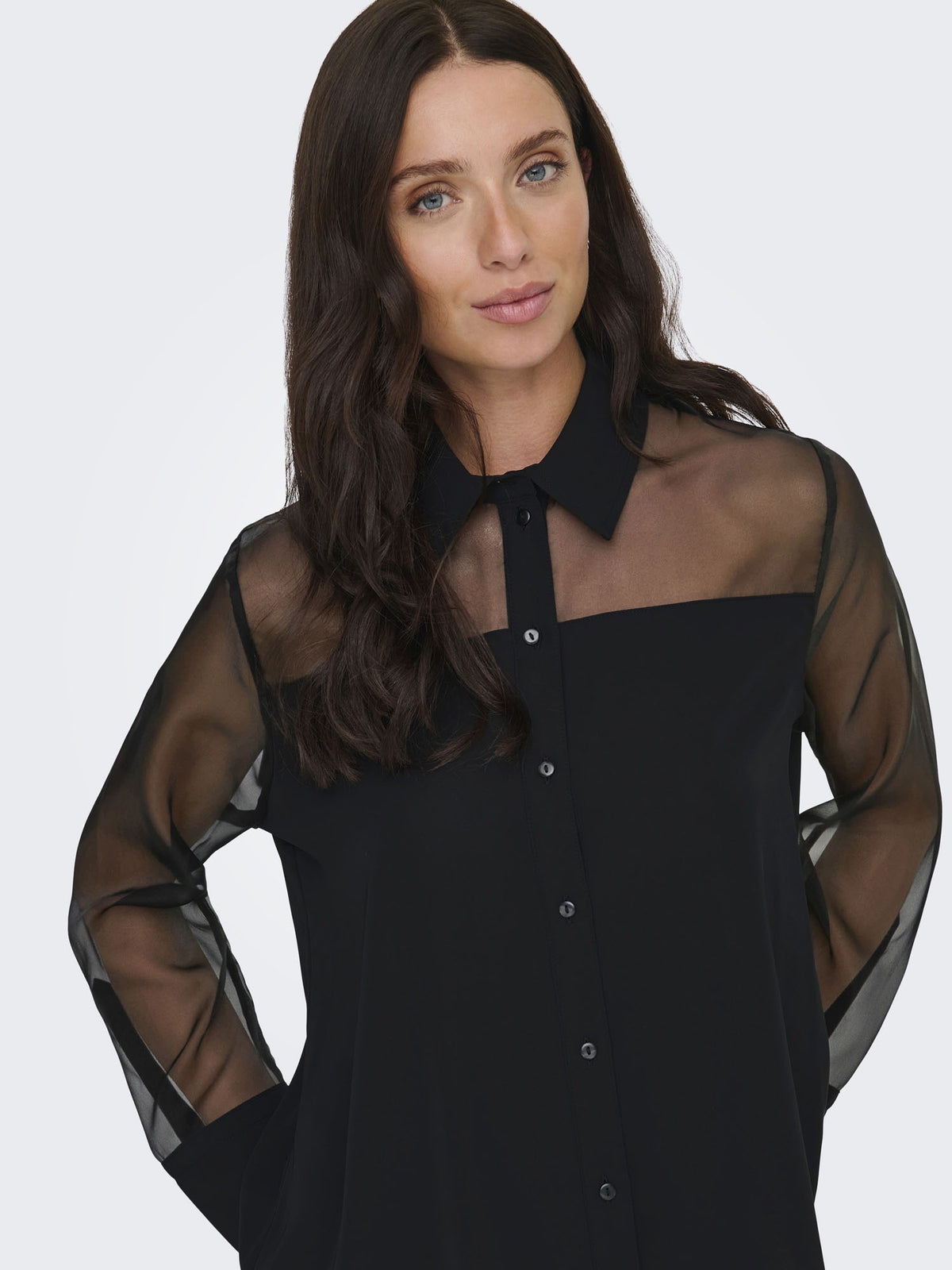 Jdy nana camicia da donna nero