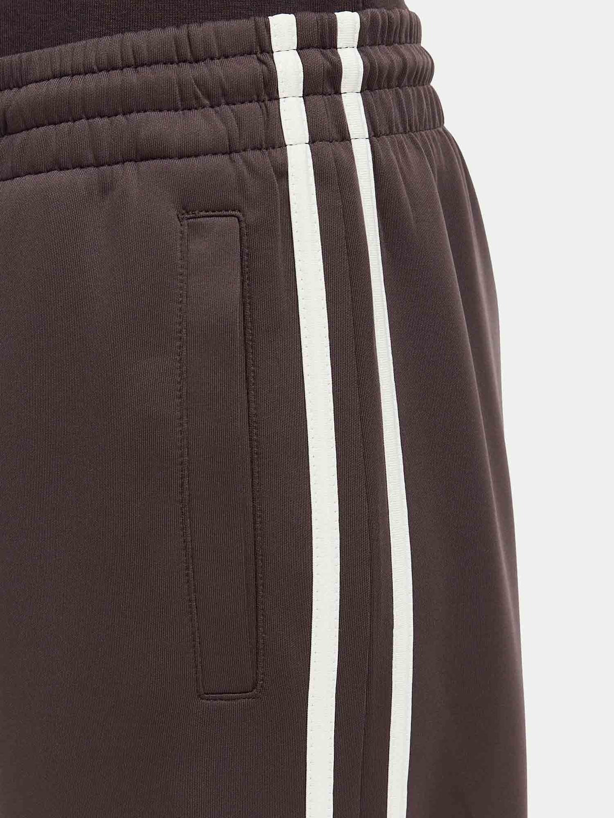 Guess hoshi straight pantalone da donna marrone