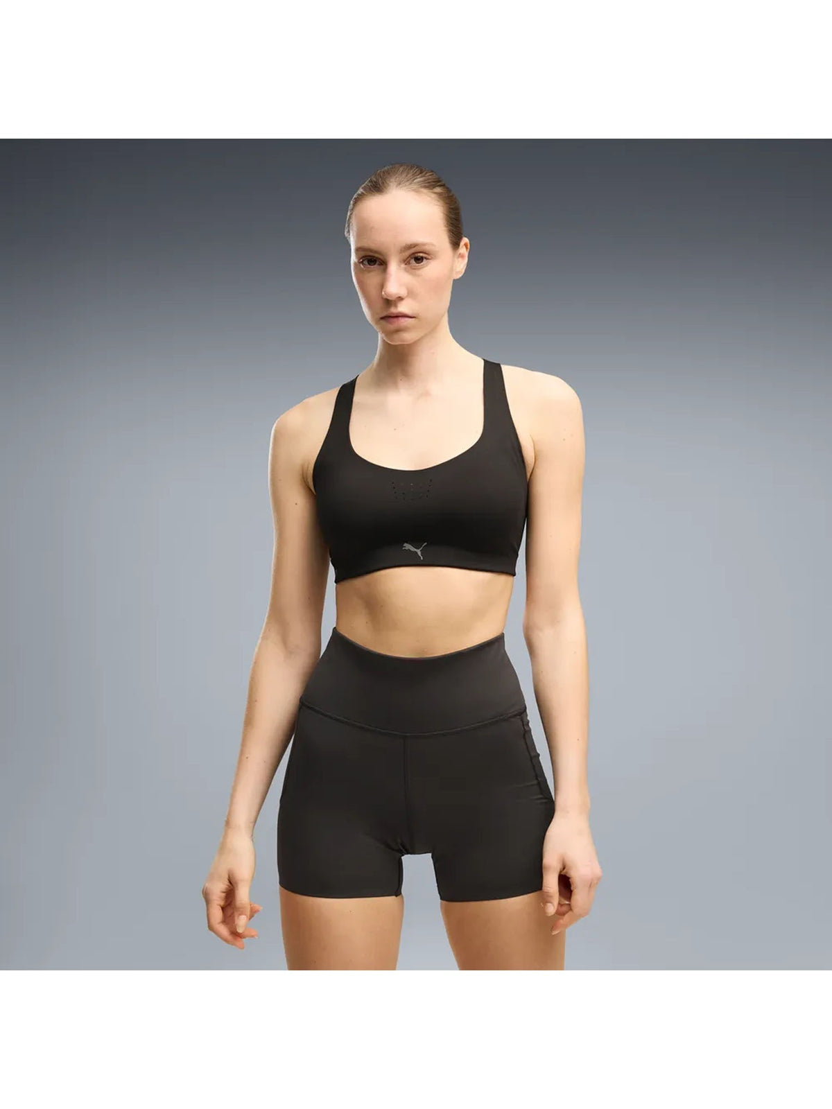 Puma bra running da donna nero