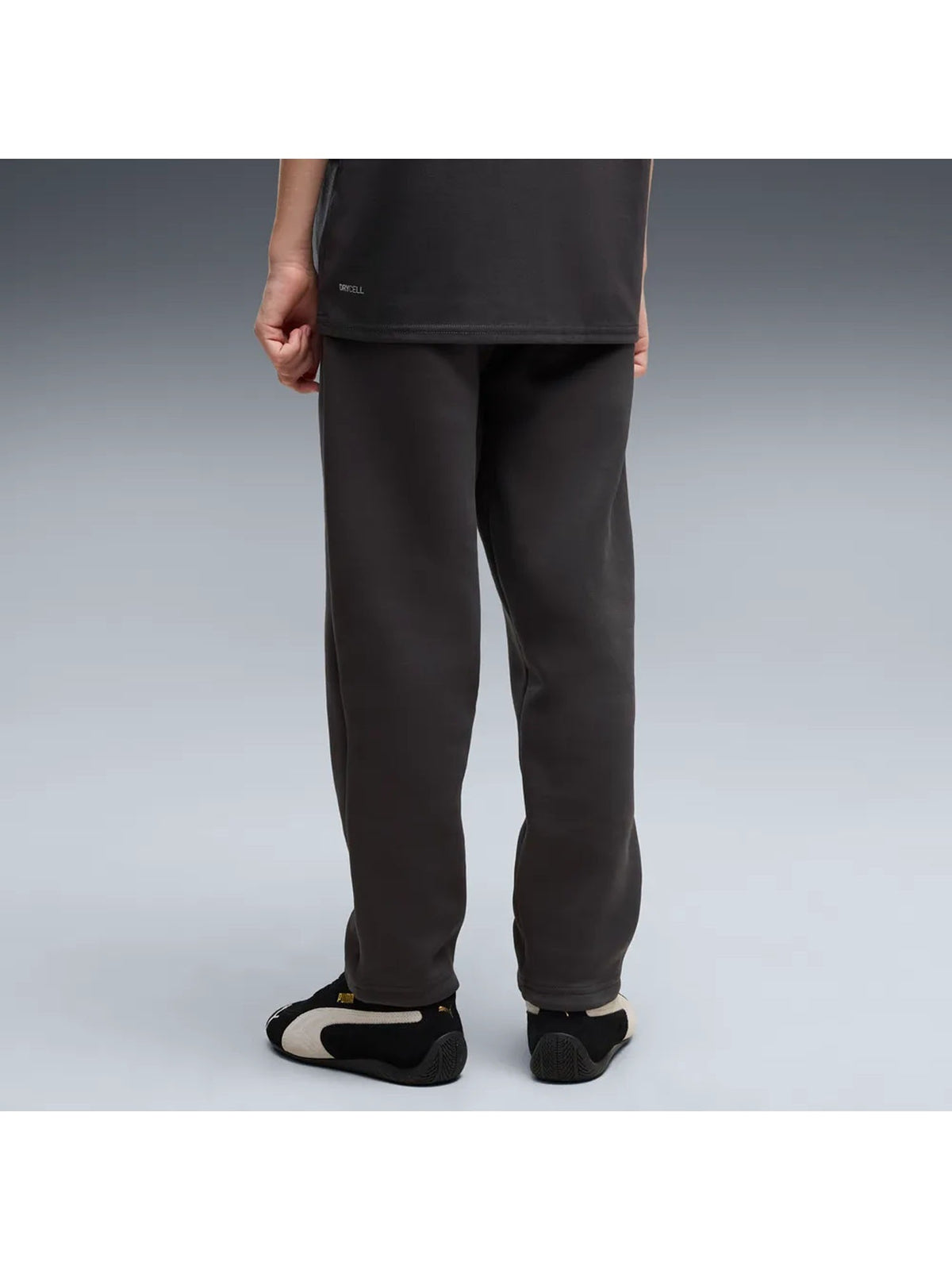 Milan pantal.home jr pantalone calcio da bambino/a nero rosso