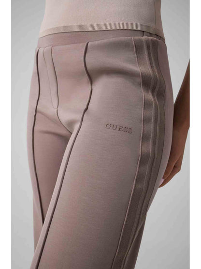 Guess lyra straight pantalone da donna taupe