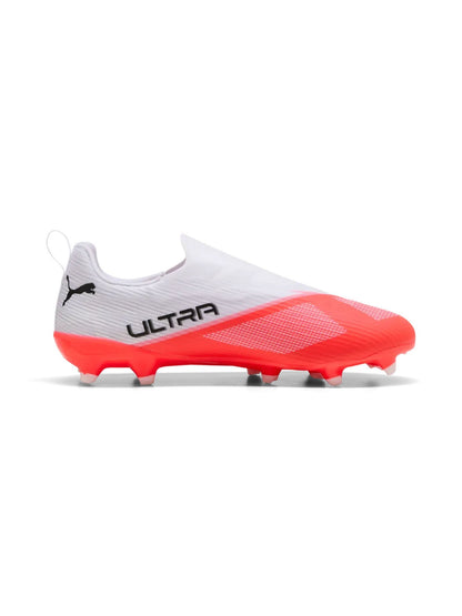 Puma match ll fg scarpa calcio da bambino/a bianco-arancio