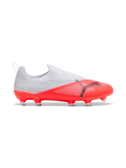 Puma match ll fg scarpa calcio da bambino/a bianco-arancio