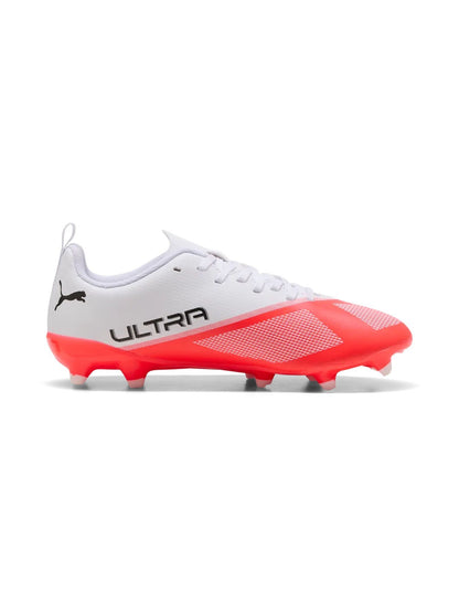 Puma play fg scarpa calcio da bambino/a bianco-arancio