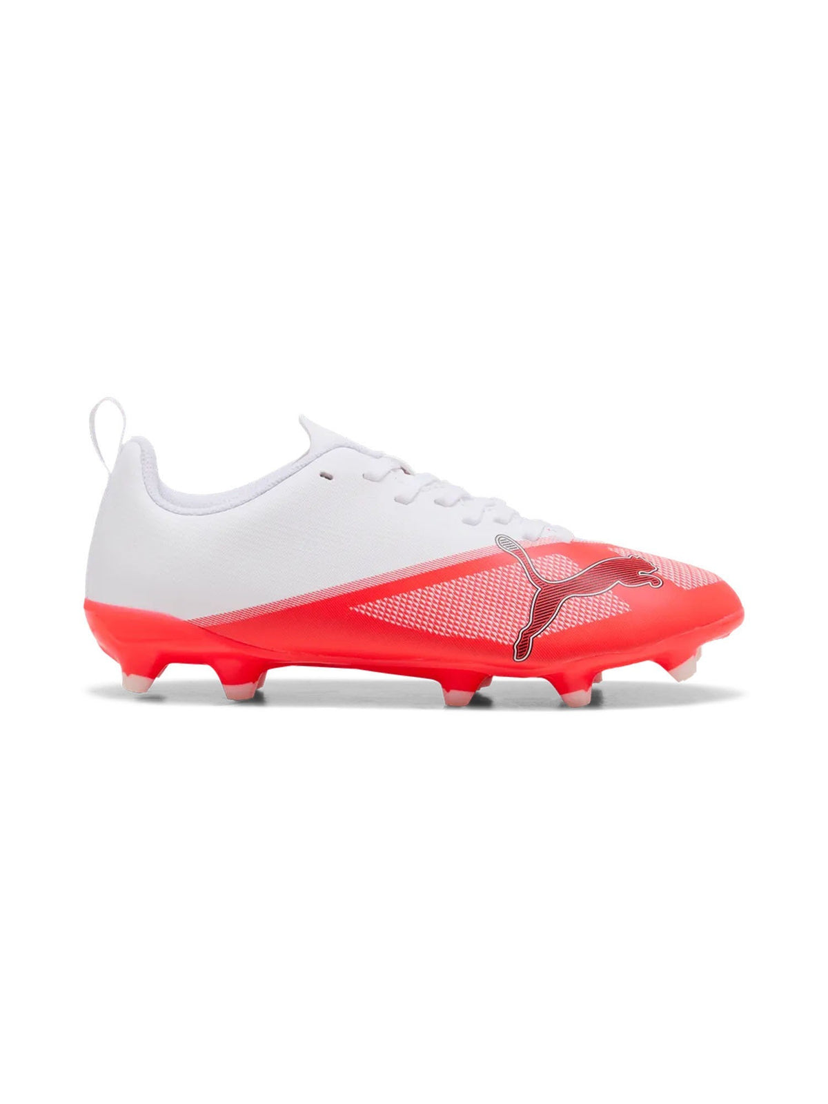 Puma play fg scarpa calcio da bambino/a bianco-arancio