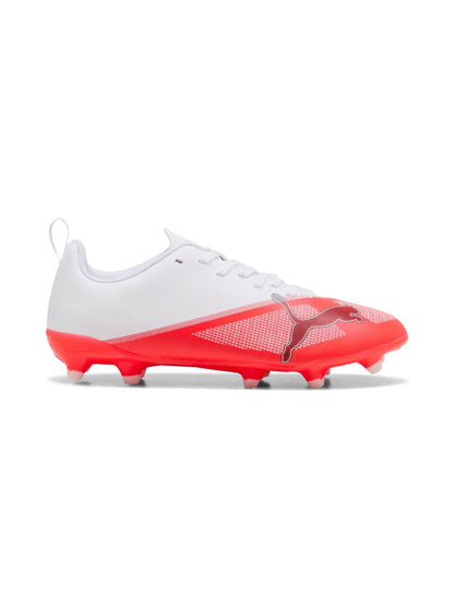 Puma play fg scarpa calcio da bambino/a bianco-arancio