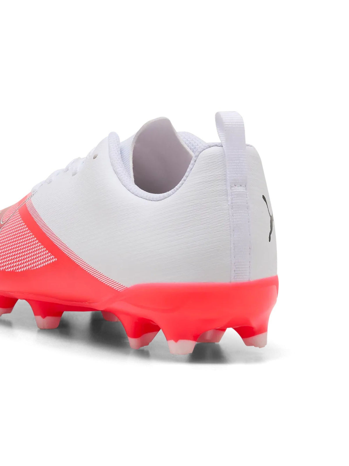 Puma play fg scarpa calcio da bambino/a bianco-arancio