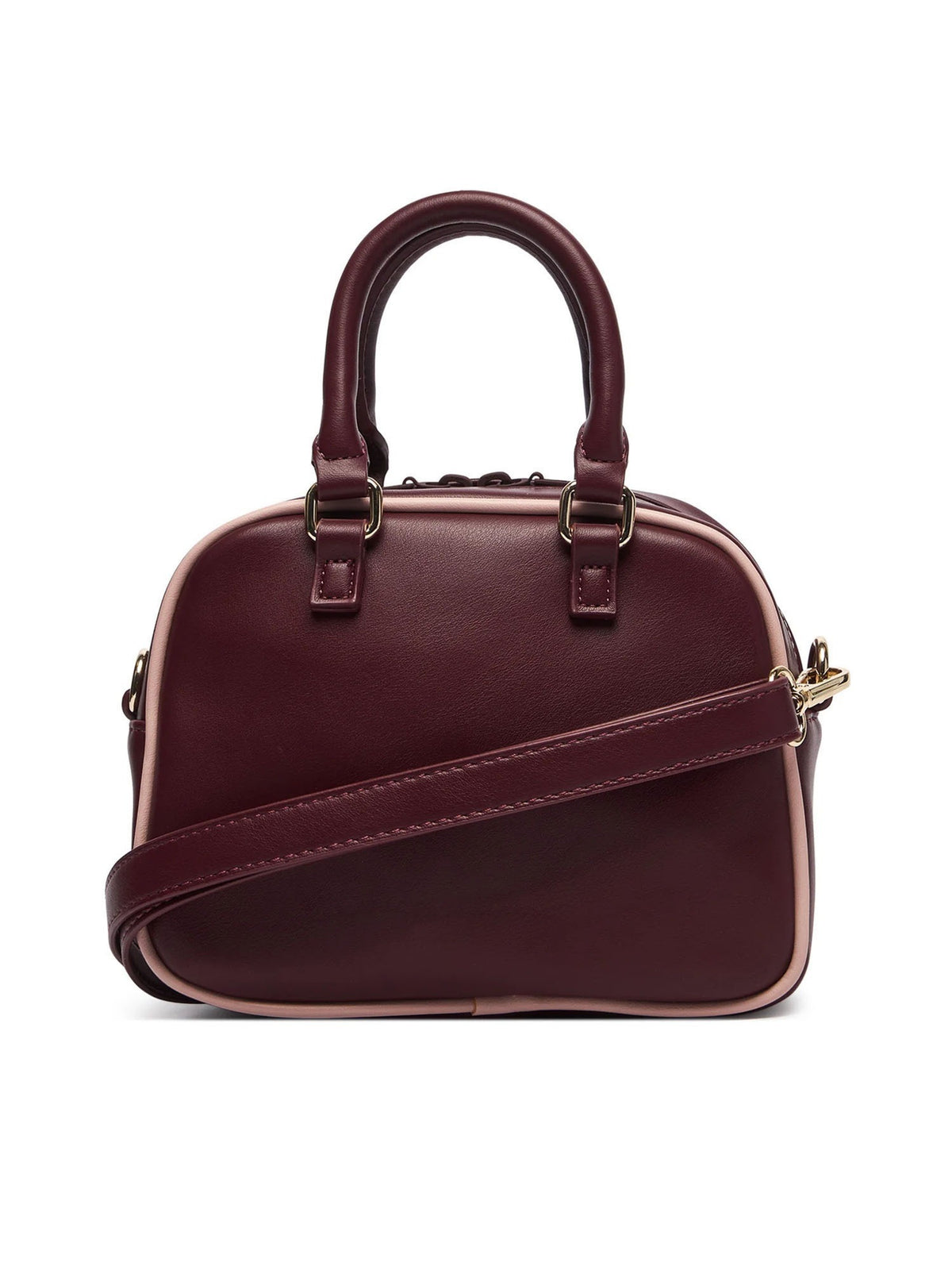 Guess mini crossbody borsa da donna bordeaux