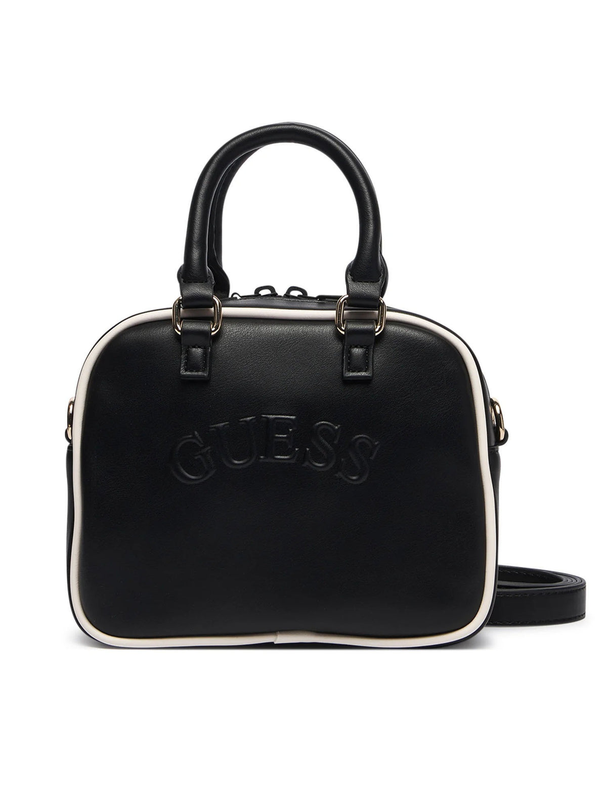 Guess mini crossbody borsa da donna nero