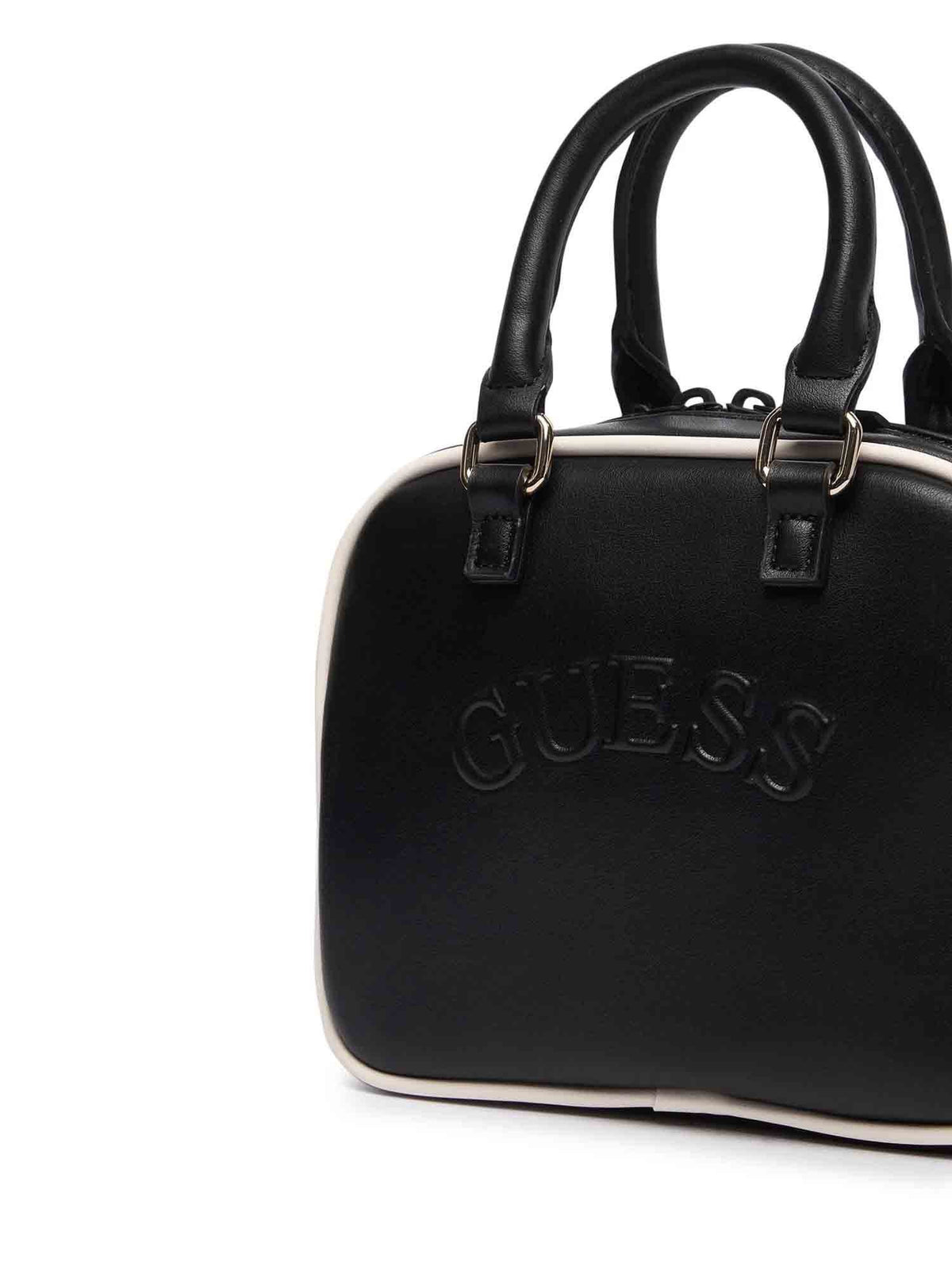 Guess mini crossbody borsa da donna nero