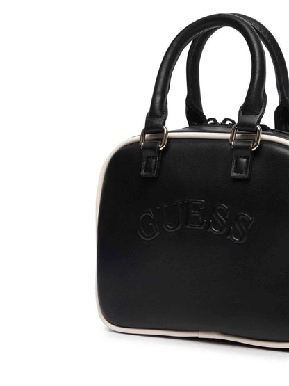Guess mini crossbody borsa da donna nero