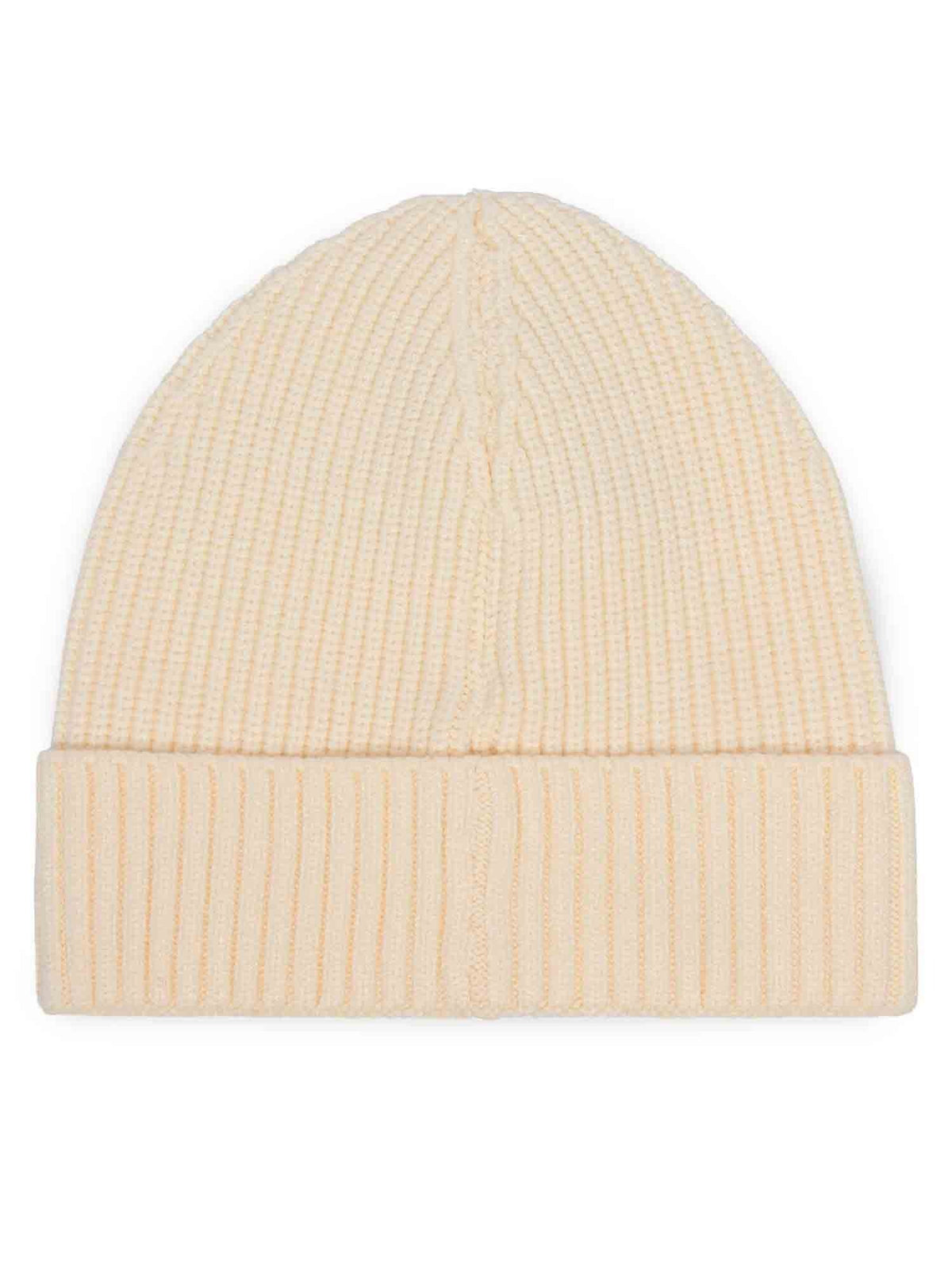 Guess poppy beanie cappello da donna crema